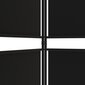 vidaXL 5-paneelinen Tilanjakaja musta 250x200 cm kangas hinta ja tiedot | Sermit ja tilanjakajat | hobbyhall.fi