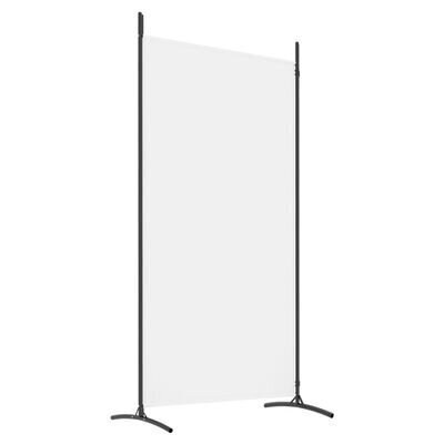 vidaXL 2-paneelinen Tilanjakaja valkoinen 175x180 cm kangas hinta ja tiedot | Sermit ja tilanjakajat | hobbyhall.fi