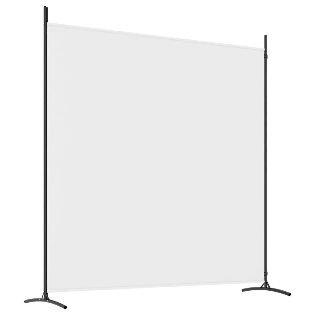 vidaXL 4-paneelinen Tilanjakaja valkoinen 346x180 cm kangas hinta ja tiedot | Sermit ja tilanjakajat | hobbyhall.fi