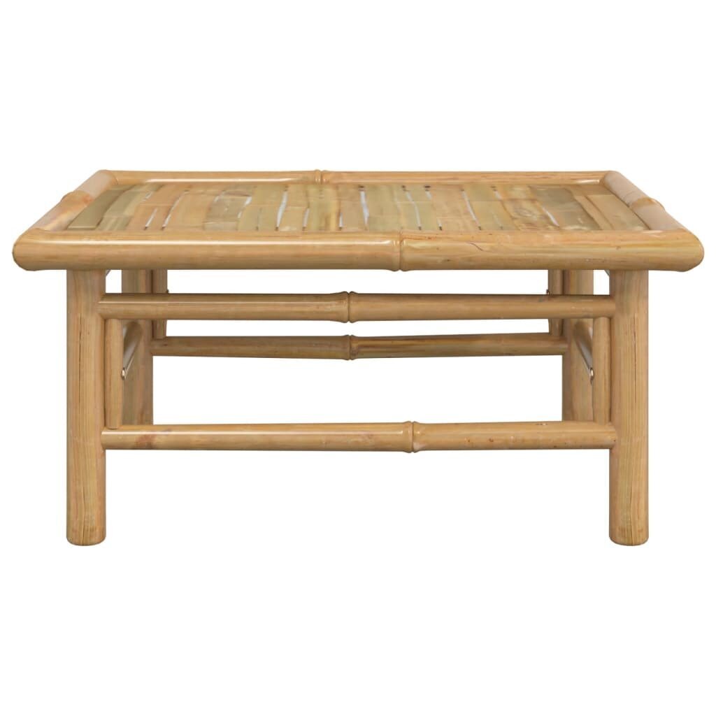 vidaXL Puutarhapöytä 65x55x30 cm bambu hinta ja tiedot | Puutarhapöydät | hobbyhall.fi