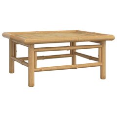 vidaXL Puutarhapöytä 65x55x30 cm bambu hinta ja tiedot | Puutarhapöydät | hobbyhall.fi