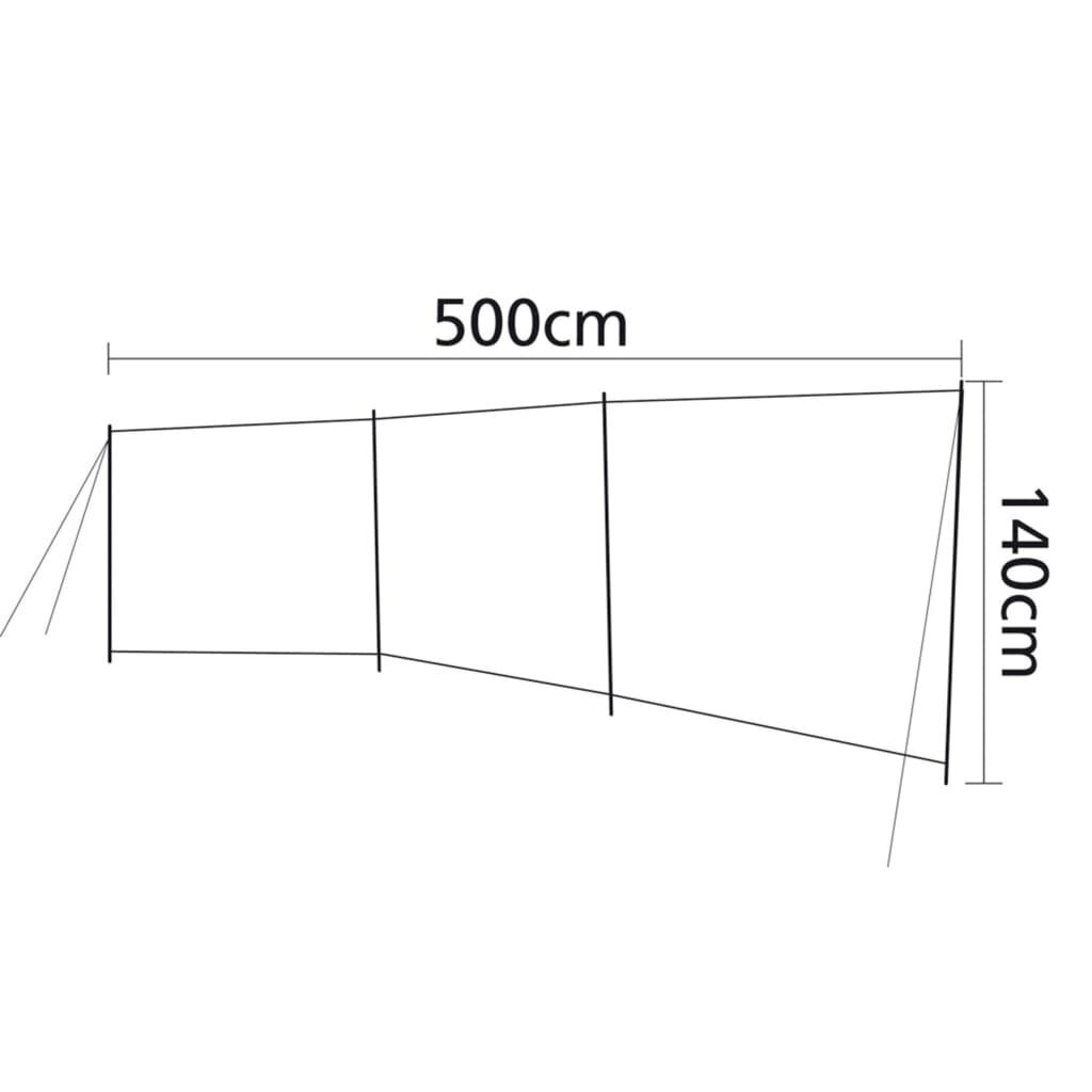 Rantakangas 140x500cm 3 osaa hinta ja tiedot | Aurinkovarjot ja markiisit | hobbyhall.fi