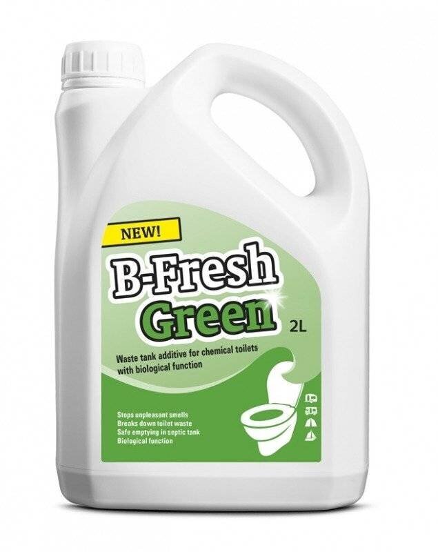 Matkailijan wc-neste, b-fresh green, 2l hinta ja tiedot | Kuivakäymälät | hobbyhall.fi