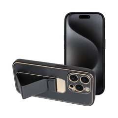 Kickstand iPhone 15 Pro (6,1″) - Musta hinta ja tiedot | Puhelimen kuoret ja kotelot | hobbyhall.fi
