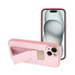 Kickstand iPhone 15 (6,1″) - Pinkki hinta ja tiedot | Puhelimen kuoret ja kotelot | hobbyhall.fi