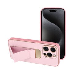 Kickstand iPhone 15 Pro (6,1″) - Pinkki hinta ja tiedot | Puhelimen kuoret ja kotelot | hobbyhall.fi