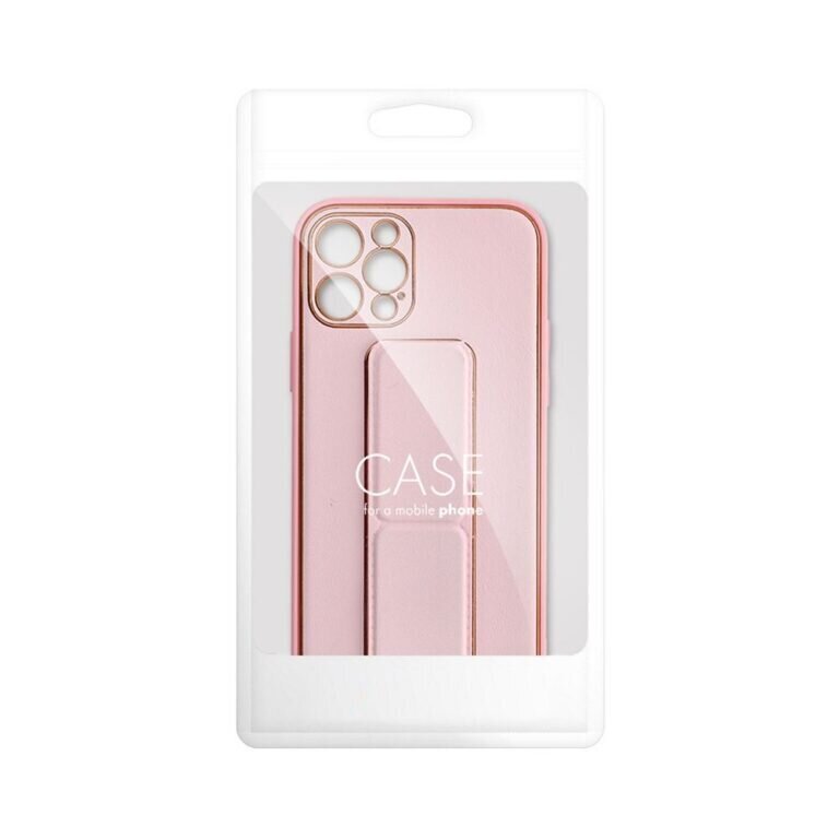 Kickstand iPhone 15 Pro Max (6,7″) - Pinkki hinta ja tiedot | Puhelimen kuoret ja kotelot | hobbyhall.fi