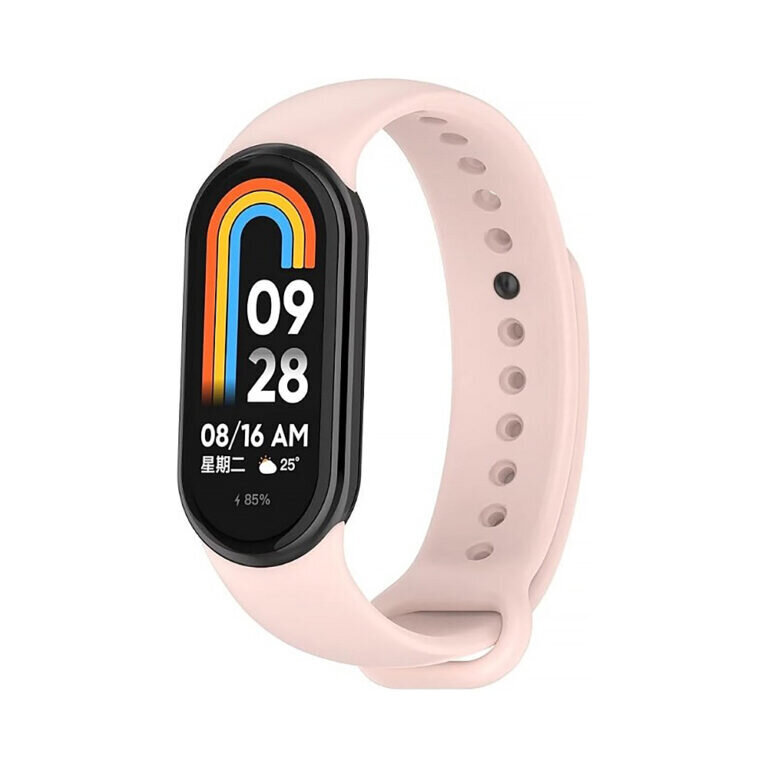 Xiaomi Mi Band 8 - Vaalea pinkki hinta ja tiedot | Älykellojen ja aktiivisuusrannekkeiden lisätarvikkeet | hobbyhall.fi