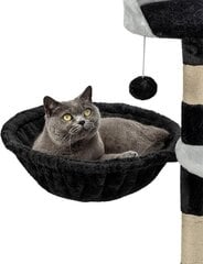 Lionto kissan riippupeti, 40 cm, musta hinta ja tiedot | Raapimispuut ja kiipeilypuut | hobbyhall.fi