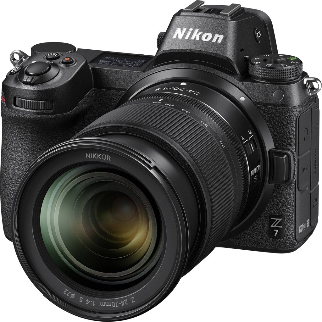 Nikon Z7 + 24-70mm f4 Kit hinta ja tiedot | Kamerat | hobbyhall.fi