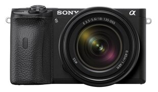 Sony A6600 + 18-135mm OSS (Black) hinta ja tiedot | Kamerat | hobbyhall.fi