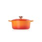 Le Creuset Signature Roaster pyöreä 24cm patakattila punainen hinta ja tiedot | Kattilat ja painekattilat | hobbyhall.fi