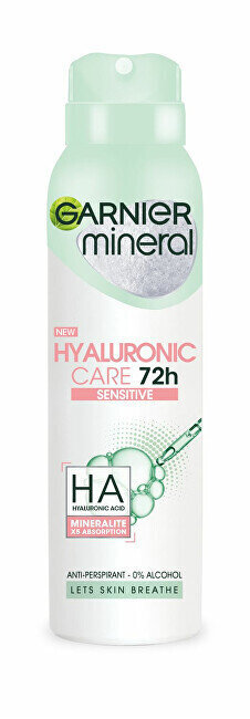 Garnier Mineral Hyaluronic Ultra Care antiperspiranttisuihke 150 ml hinta ja tiedot | Naisten ihonhoito | hobbyhall.fi