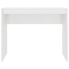 vidaXL Työpöytä korkeakiilto valkoinen 90x40x72 cm tekninen puu hinta ja tiedot | Tietokonepöydät ja työpöydät | hobbyhall.fi