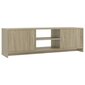 vidaXL TV-taso Sonoma tammi 120x30x37,5 cm lastulevy hinta ja tiedot | TV-tasot | hobbyhall.fi