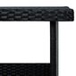 vidaXL 6-osainen Puutarhasohvasarja tyynyillä polyrottinki musta hinta ja tiedot | Puutarhakalusteet | hobbyhall.fi