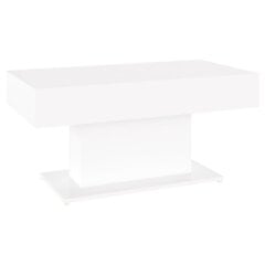 vidaXL Sohvapöytä valkoinen 96x50x45 cm lastulevy hinta ja tiedot | Sohvapöydät | hobbyhall.fi