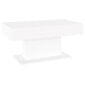 vidaXL Sohvapöytä valkoinen 96x50x45 cm lastulevy hinta ja tiedot | Sohvapöydät | hobbyhall.fi