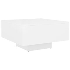 vidaXL Sohvapöytä valkoinen 60x60x31,5 cm lastulevy hinta ja tiedot | Sohvapöydät | hobbyhall.fi