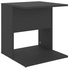 vidaXL Sivupöytä harmaa 45x45x48 cm lastulevy hinta ja tiedot | Sohvapöydät | hobbyhall.fi