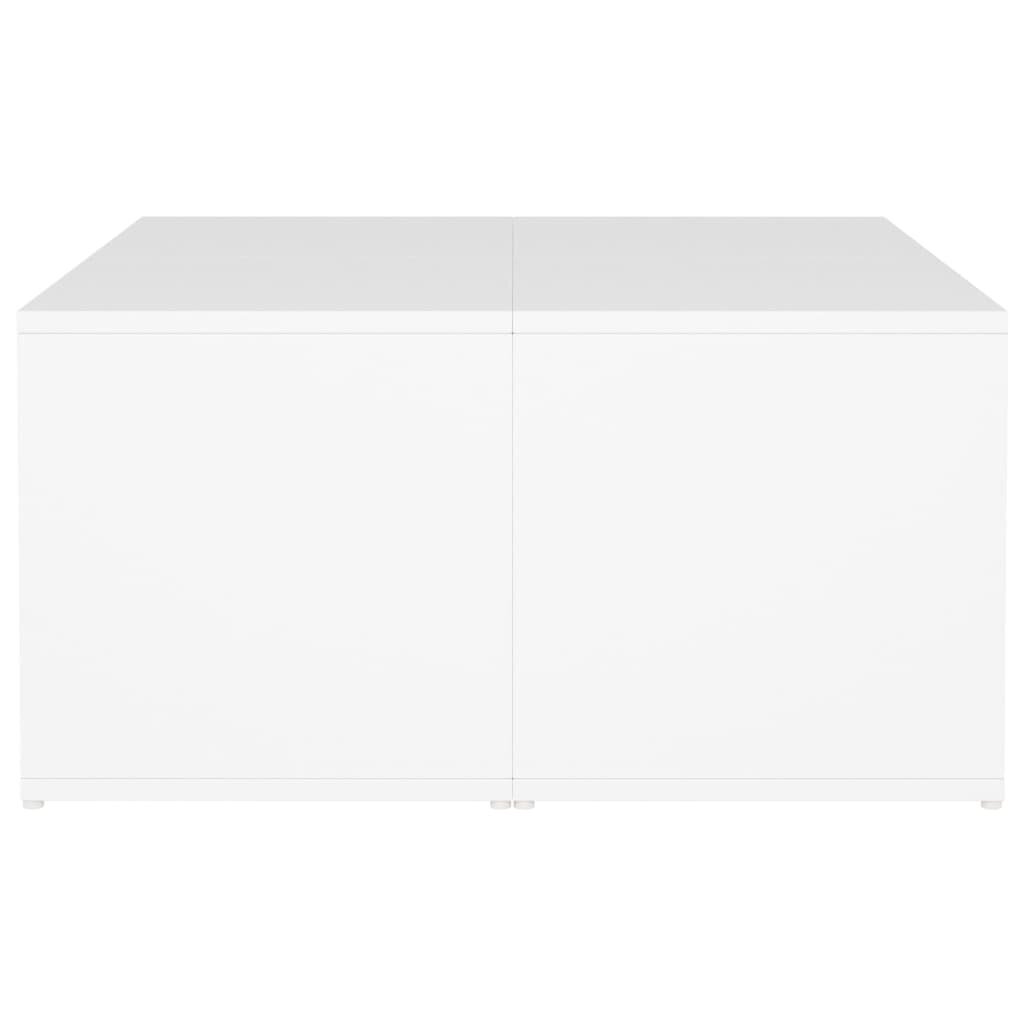 vidaXL Sohvapöydät 4 kpl valkoinen 33x33x33 cm lastulevy hinta ja tiedot | Sohvapöydät | hobbyhall.fi