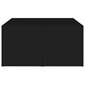 vidaXL Sohvapöydät 4 kpl musta 33x33x33 cm lastulevy hinta ja tiedot | Sohvapöydät | hobbyhall.fi