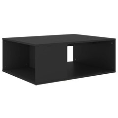 vidaXL Sohvapöytä musta 90x67x33 cm lastulevy hinta ja tiedot | Sohvapöydät | hobbyhall.fi