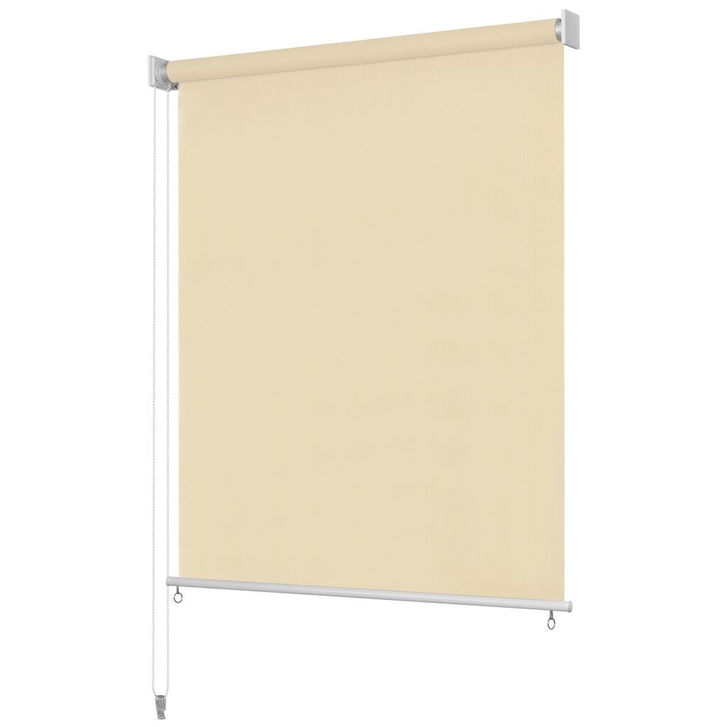 vidaXL Rullaverho ulkotiloihin 120x230 cm Kerma hinta ja tiedot | Rullaverhot | hobbyhall.fi