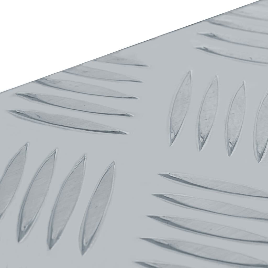 vidaXL Alumiinilaatikko 90,5x35x40 cm hopea hinta ja tiedot | Työkalupakit ja muu työkalujen säilytys | hobbyhall.fi