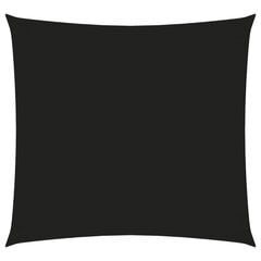 vidaXL Aurinkopurje Oxford-kangas neliö 4,5x4,5 m musta hinta ja tiedot | Aurinkovarjot ja markiisit | hobbyhall.fi