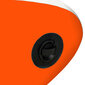 vidaXL Täytettävä SUP-lautasarja 305x76x15 cm oranssi hinta ja tiedot | SUP-laudat | hobbyhall.fi