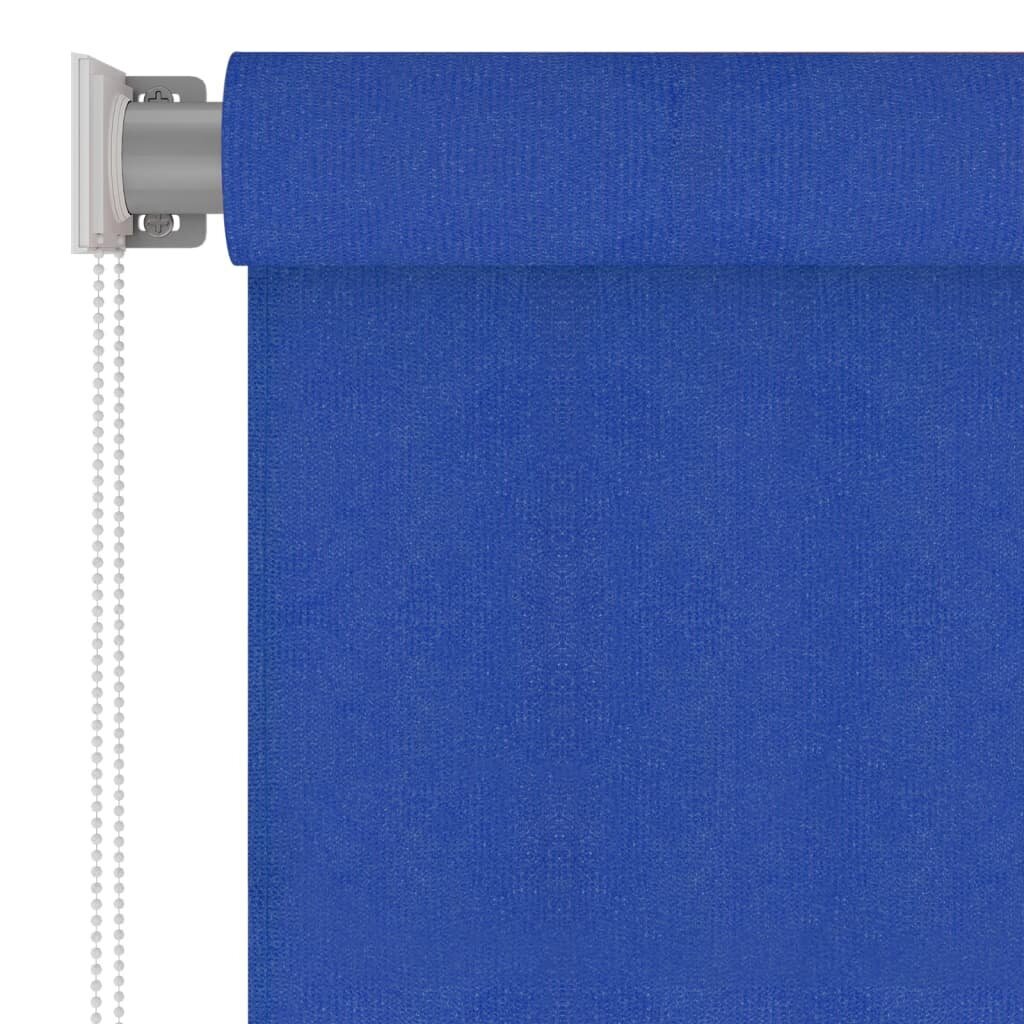 vidaXL Rullaverho ulkotiloihin 120x230 cm sininen HDPE hinta ja tiedot | Kaihtimet | hobbyhall.fi