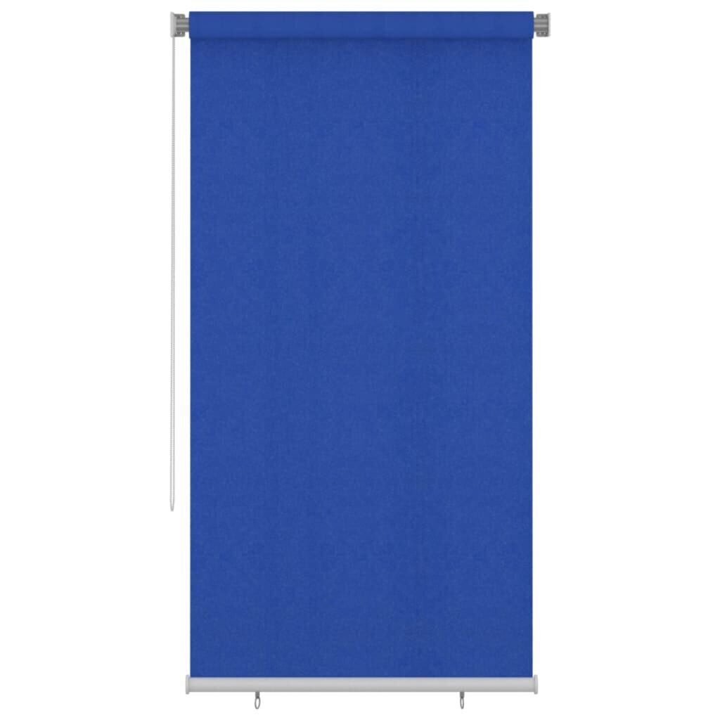 vidaXL Rullaverho ulkotiloihin 120x230 cm sininen HDPE hinta ja tiedot | Kaihtimet | hobbyhall.fi