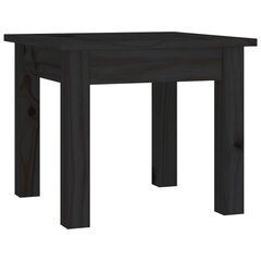 vidaXL Sohvapöytä musta 35x35x30 cm täysi mänty hinta ja tiedot | Sohvapöydät | hobbyhall.fi