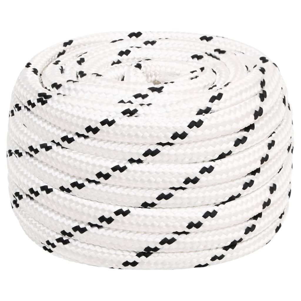 vidaXL Työköysi valkoinen 16 mm 100 m polyesteri hinta ja tiedot | Puutarhatyökalut | hobbyhall.fi