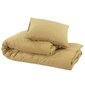 vidaXL Pussilakanasetti taupe 200x200 cm puuvilla hinta ja tiedot | Pussilakanat ja tyynyliinat | hobbyhall.fi