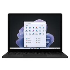 Microsoft Surface Laptop 5, 13,5'', i7, 16GB, 512GB, black - Notebook hinta ja tiedot | Kannettavat tietokoneet | hobbyhall.fi