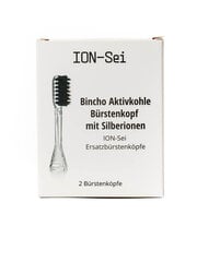 ION-Sei Bincho Charcoal Brush Heads IETRB01B hinta ja tiedot | Sähköhammasharjan vaihtoharjat | hobbyhall.fi