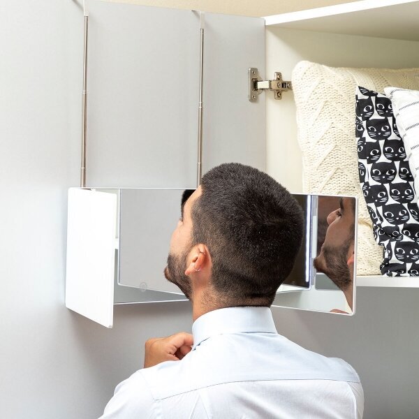 Kylpyhuoneen peili LED-valolla hinta ja tiedot | Peilit | hobbyhall.fi