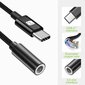 Techly, USB-C/Mini Jack 3.5mm hinta ja tiedot | Adapterit | hobbyhall.fi