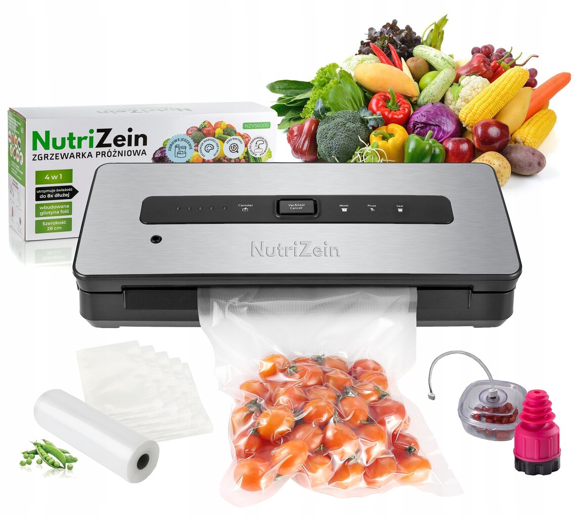 NutriZein NZVS6000 hinta ja tiedot | Vakuumikoneet | hobbyhall.fi