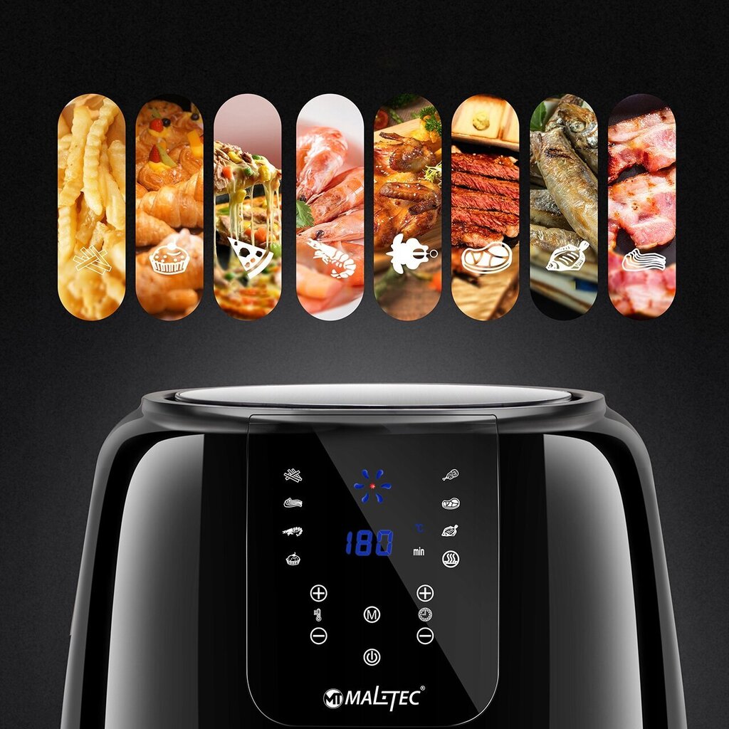 Maltec AirFryer XL 1800W 8L hinta ja tiedot | Airfryerit ja friteerauskeittimet | hobbyhall.fi