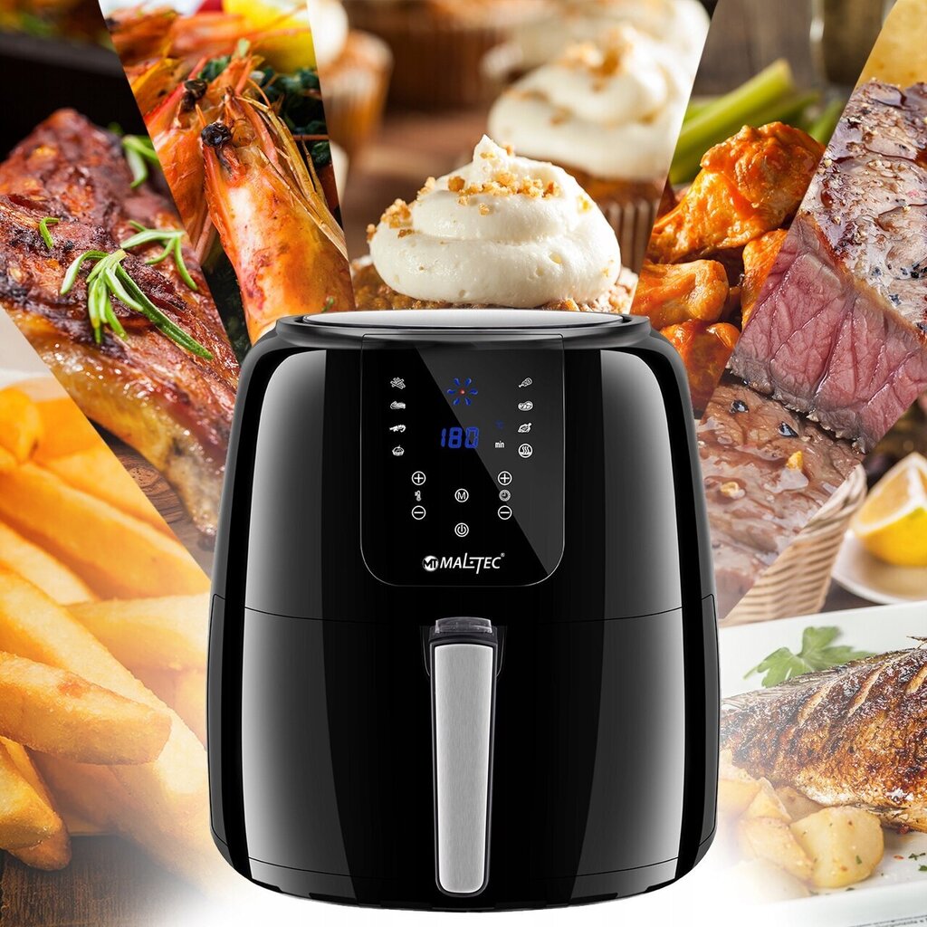 Maltec AirFryer XL 1800W 8L hinta ja tiedot | Airfryerit ja friteerauskeittimet | hobbyhall.fi