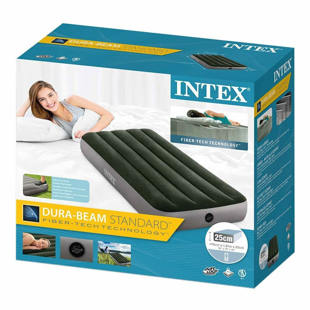 Ilmatäytteinen patja Intex, 76 x 191 x 25 cm hinta ja tiedot | Ilmapatjat | hobbyhall.fi