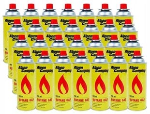 Butaanikaasu Alpen Camping 400ml, 28 kpl hinta ja tiedot | Alpen Camping Urheilu ja vapaa-aika | hobbyhall.fi