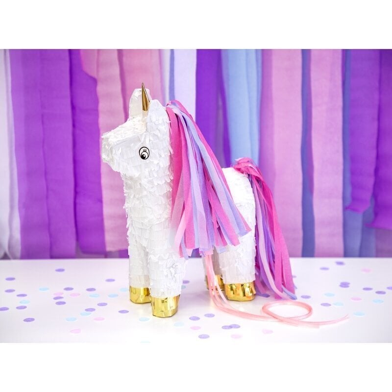 Piñata Unicorn, 24,5 x 34 x 9 cm hinta ja tiedot | Juhlakoristeet | hobbyhall.fi