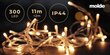 300 LED Koristevalot Jääpuikot, 11m. , lämmin valo hinta ja tiedot | Jouluvalot | hobbyhall.fi