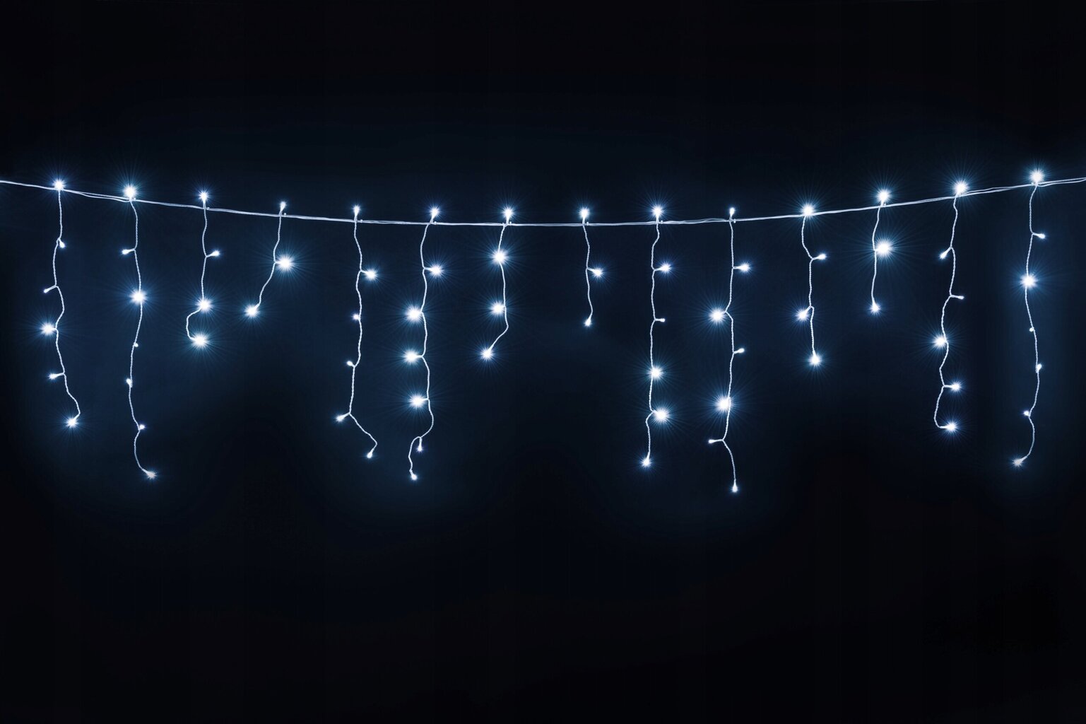 500 LED Koristevalot Icicles, 22m. , kylmä valo hinta ja tiedot | Jouluvalot | hobbyhall.fi