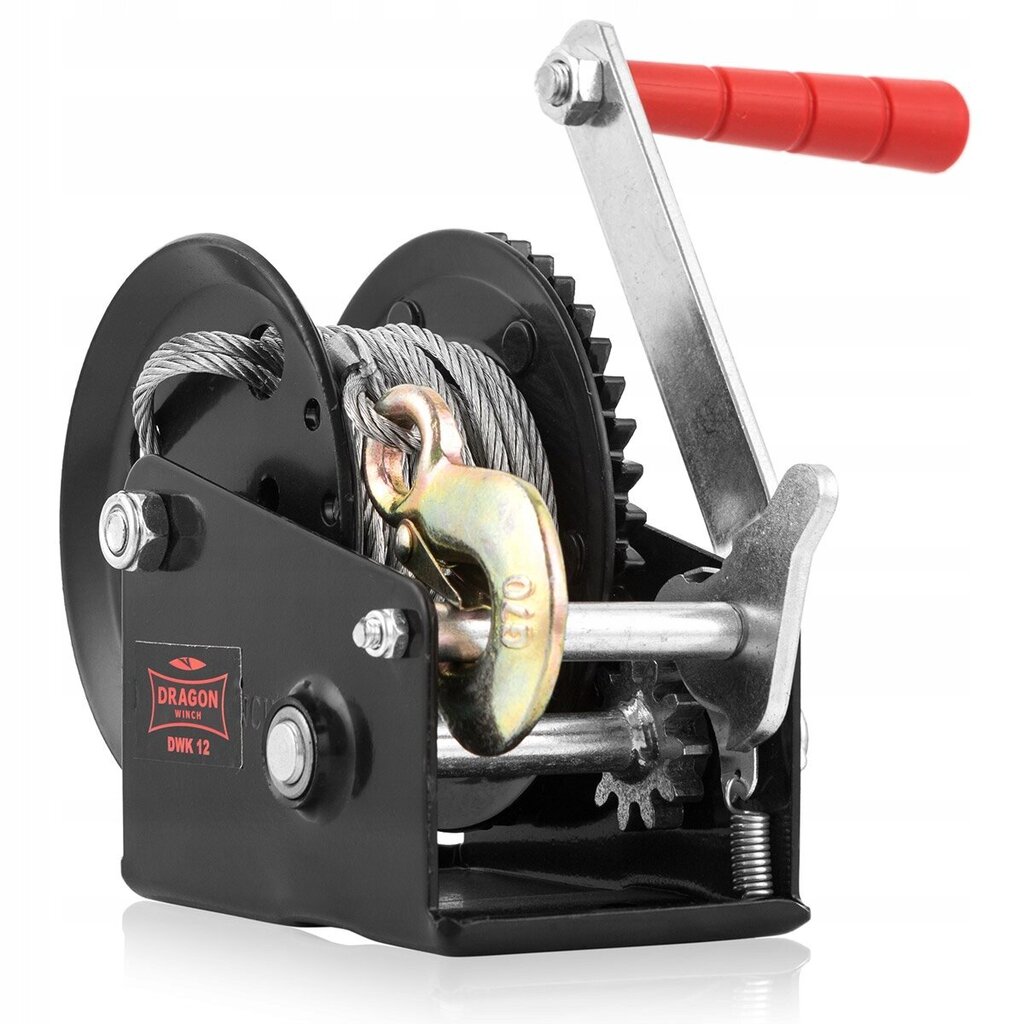 Manuaalinen vinssi Dragon Winch DWK 12 545 kg hinta ja tiedot | Lisätarvikkeet autoiluun | hobbyhall.fi