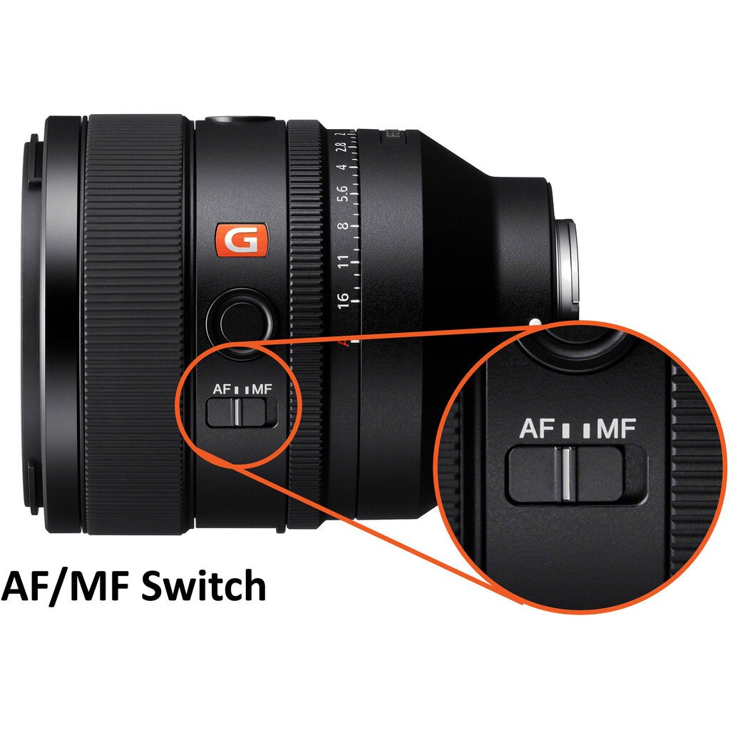 Sony FE 50mm F1.2 GM (Black) | (SEL50F12GM) hinta ja tiedot | Objektiivit | hobbyhall.fi